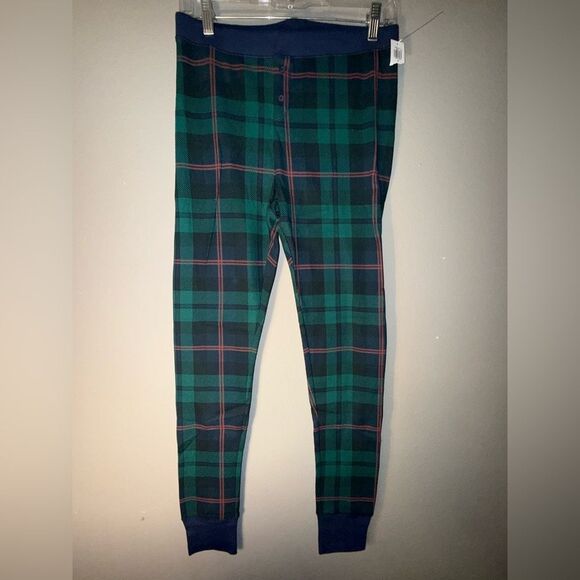 Old Navy Plaid Green and Blue Women’s Pajama set NEW - Picture 6 of 10